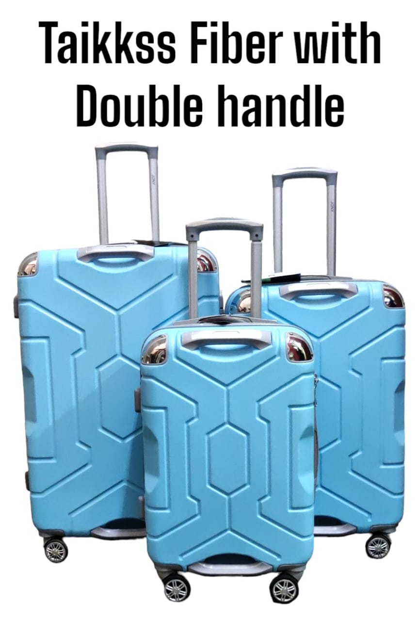 3 in 1 traveling bag suitcase Stylish Durable Affordable Spacious QualityFibre Travelling SuitcaseStylish travel    perfectly organized interior our trolleys can be packed on both sides thanks to a pa
