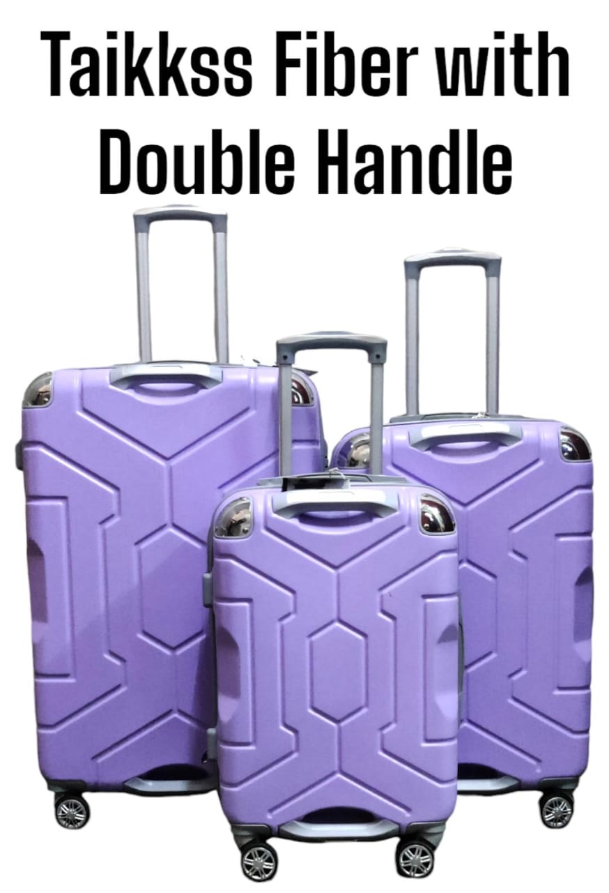 3 in 1 traveling bag suitcase Stylish Durable Affordable Spacious QualityFibre Travelling SuitcaseStylish travel    perfectly organized interior our trolleys can be packed on both sides thanks to a pa