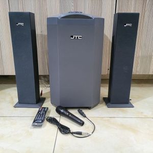 JTC 2.1CH SUPER SOUND SYSTEM-BT/FM/USB 12000W
Massive bass and  Crystal clear sound, music in another level.