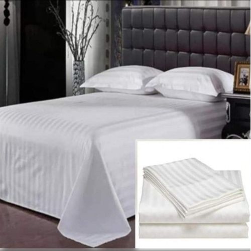 Home Striped Cotton Bedsheets With Pillow Cases
Elegant look on your bed with a pair of bedsheet and a set of pillowcases