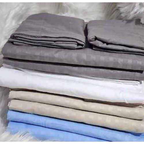 Home Striped Cotton Bedsheets With Pillow Cases
Elegant look on your bed with a pair of bedsheet and a set of pillowcases