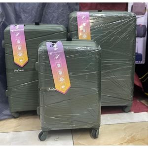 CLASSIC, UNBREAKABLE AND ANTITHEFT FIBRE LUXURIOUS 26 INCH 3 IN 1 SUITCASE