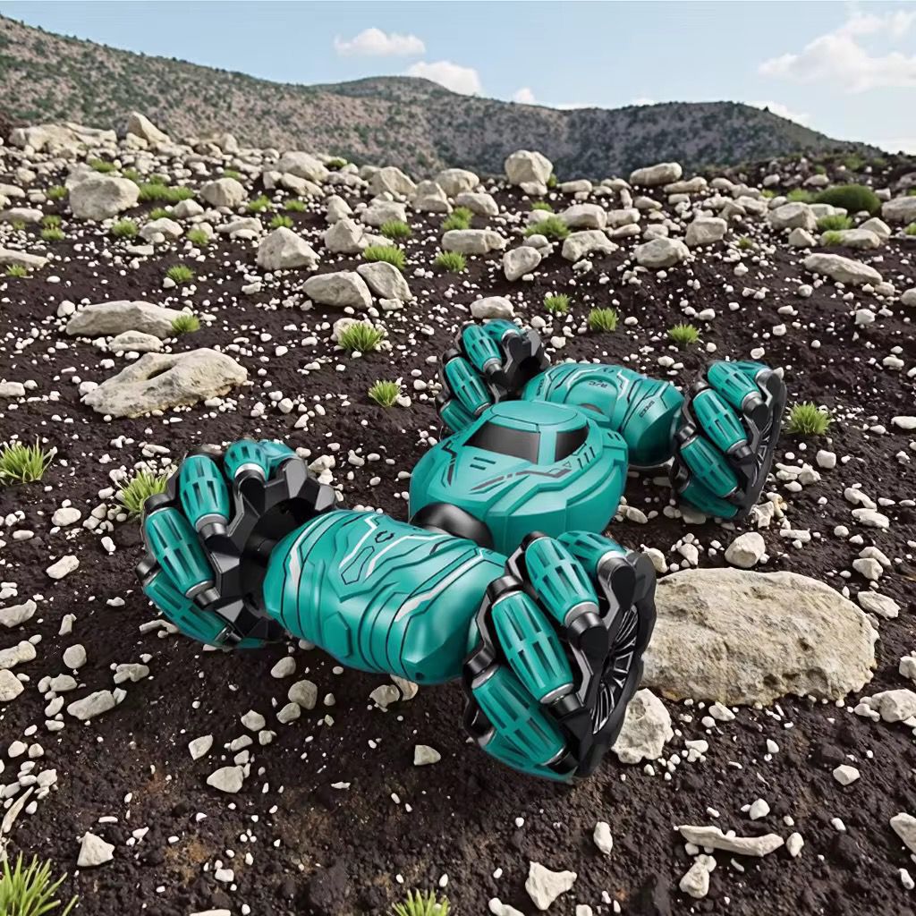 ‼️ AMAZING DISCOUNTS DEALS🌼‼️Rechargeable Remote Controlled Stunt car. It's power is Rechargeablewith a high Speed Racing.Moves forward and backward spin Stunt 360