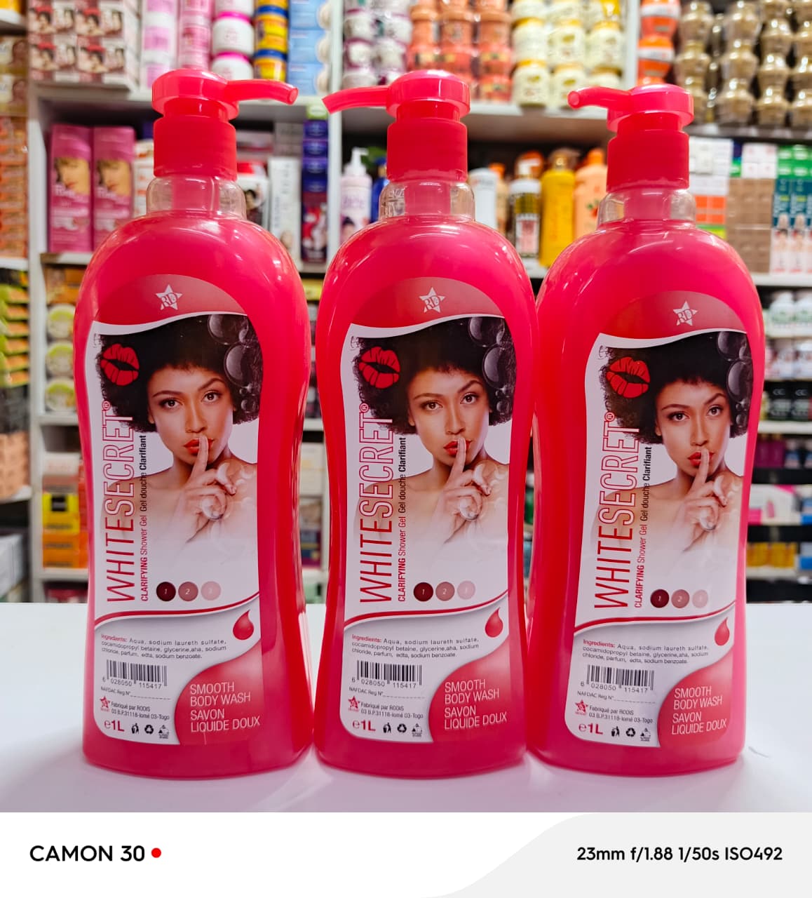 White secret shower gel 1000ml