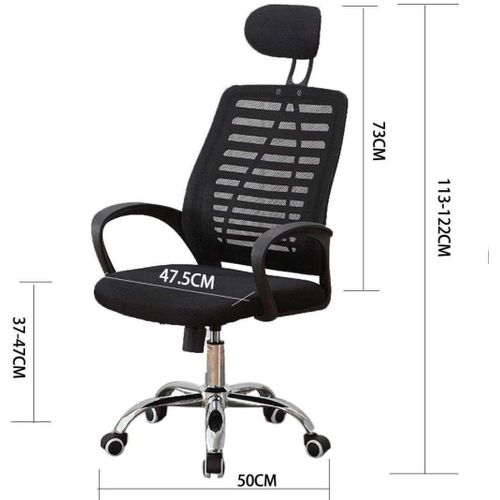 Office High Back Chair With Headrest Height Adjustable Executive Chairs