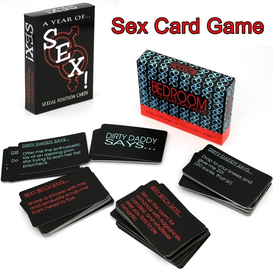 Games & More Bedroom Commands Couple Card Games