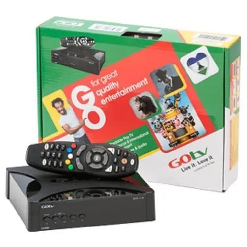 GOtv Decoder – Affordable Digital TV Decoder | Clear Channels, Easy Installation & Flexible Subscription Plans. An affordable and reliable digital TV solution offering clear picture quality.