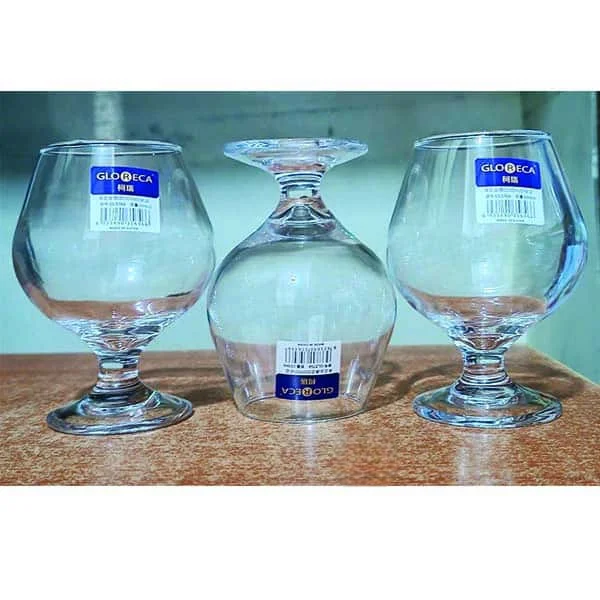 6pcs 280ml Cognac Glasses – Elegant Crystal Brandy Glass Set for Home, Bar & Parties, Durable, Stylish & Perfect for Entertaining