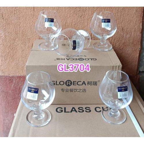 6pcs 280ml Cognac Glasses – Elegant Crystal Brandy Glass Set for Home, Bar & Parties, Durable, Stylish & Perfect for Entertaining