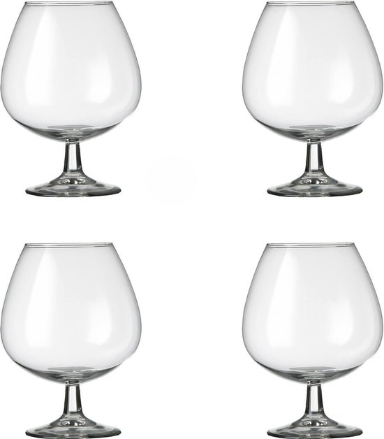 6pcs 280ml Cognac Glasses – Elegant Crystal Brandy Glass Set for Home, Bar & Parties, Durable, Stylish & Perfect for Entertaining