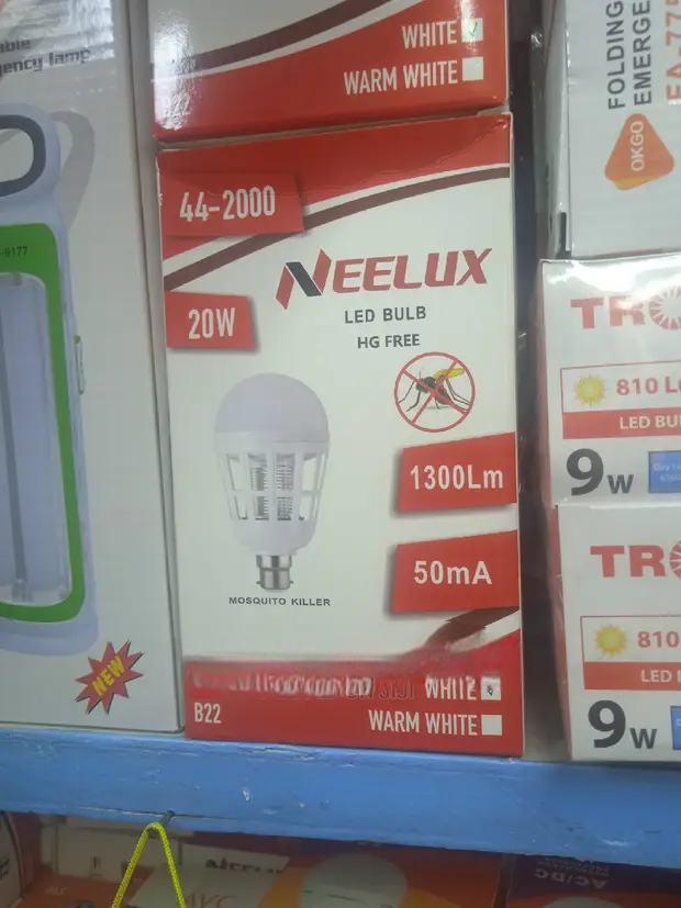 Mosquito Repellent Bulb 20W – Energy-Efficient LED Anti-Mosquito Light for Home, Bedroom & Outdoor Use, Safe, Long-Lasting & Insect-Repelling