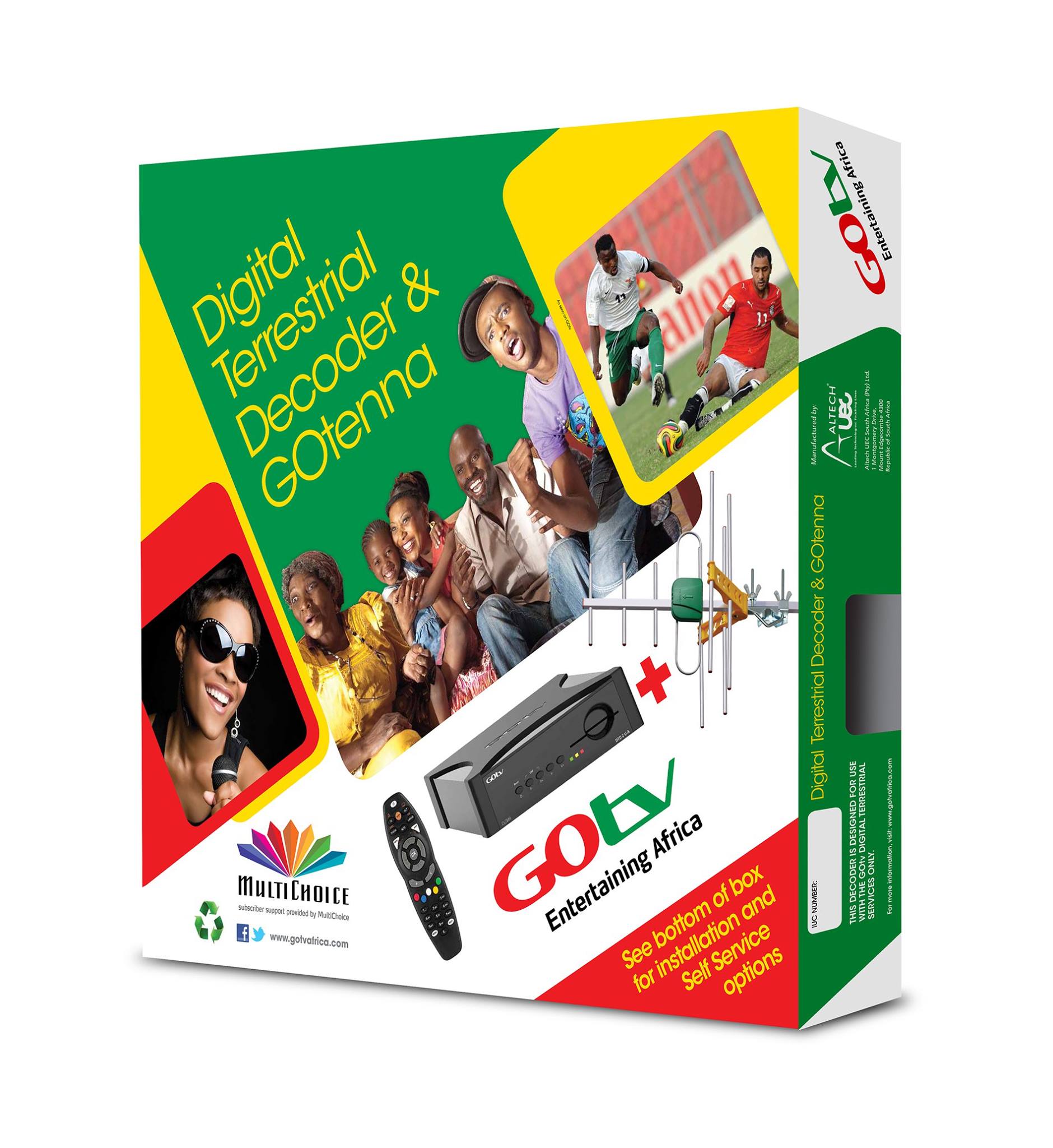 GOtv Decoder – Affordable Digital TV Decoder | Clear Channels, Easy Installation & Flexible Subscription Plans. An affordable and reliable digital TV solution offering clear picture quality.