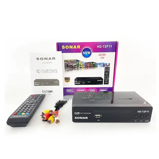 Sonar Free To Air Decoder – Reliable FTA Satellite TV Receiver |Clear Channels & Easy Setup. A dependable satellite TV receiver designed to deliver clear, stable channels without monthly subscription