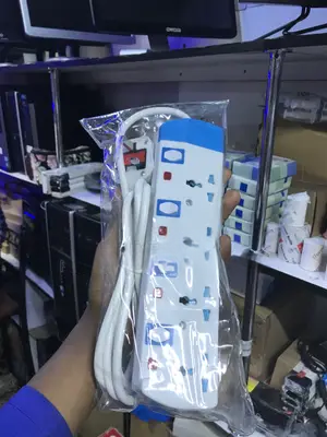 4-Way Extension Socket – Heavy Duty Power Strip with Surge Protection | Safe & Reliable Multi-Plug Power Extension. Designed to distribute electricity efficiently while protecting connected devices.