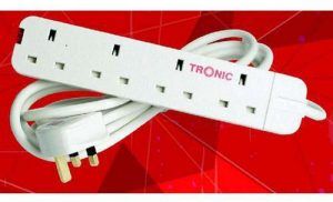 Tronic 4-Way Power Extension Socket – White. The Tronic 4-Way Power Extension – White is a must-have for any home, office, or workspace.