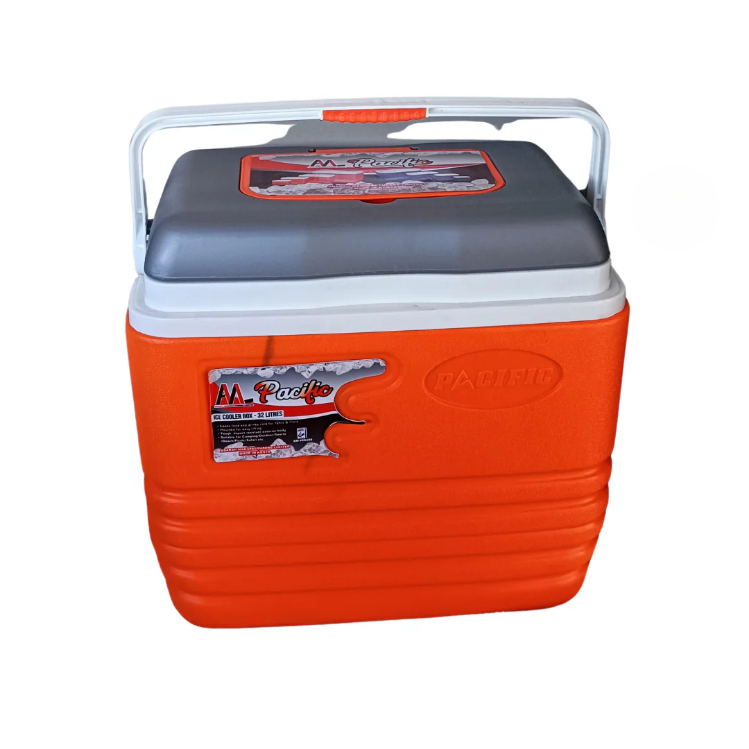 Pacific Cooler Box – 4.5L / 10L / 25L / 32L | Portable Insulated Ice Chest for Food & Drinks. Designed to keep food and beverages cold or warm for extended periods.