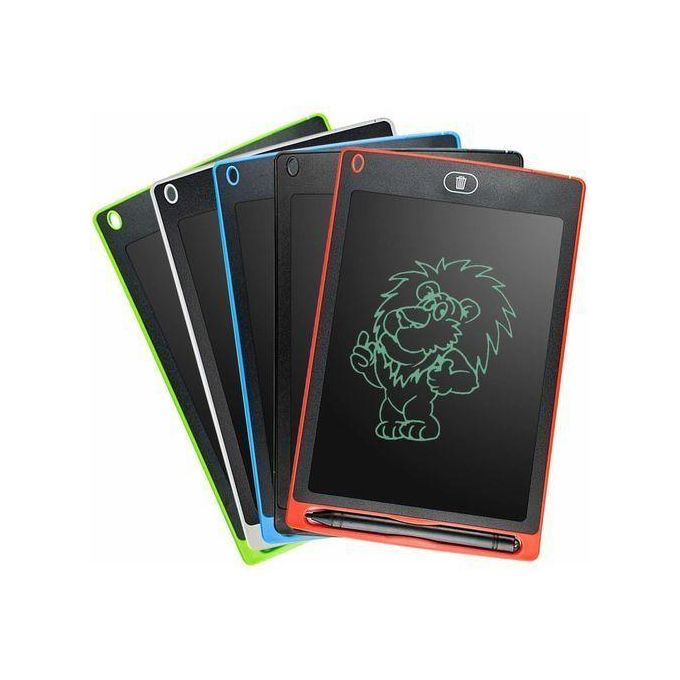 LCD Panel Colour Writing Tablet – 8.5", 10" & 12" – Reusable Digital Drawing & Note-Taking Pad. A modern, eco-friendly digital writing pad designed for kids, students, & professionals.