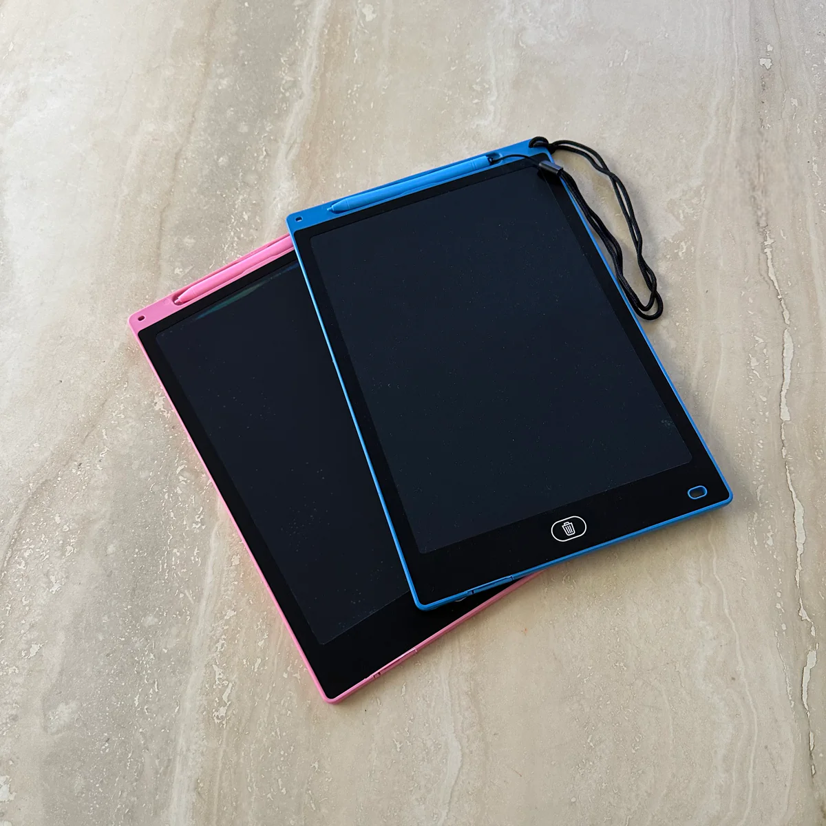 LCD Panel Colour Writing Tablet – 8.5", 10" & 12" – Reusable Digital Drawing & Note-Taking Pad. A modern, eco-friendly digital writing pad designed for kids, students, & professionals.