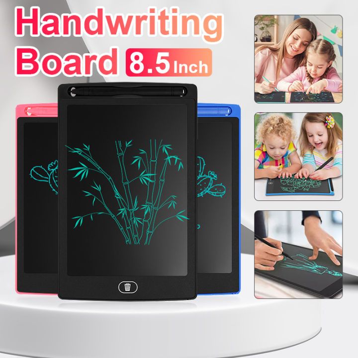 LCD Panel Colour Writing Tablet – 8.5", 10" & 12" – Reusable Digital Drawing & Note-Taking Pad. A modern, eco-friendly digital writing pad designed for kids, students, & professionals.