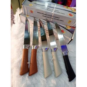 Stainless Steel Kitchen Knife – Sharp, Durable & Ergonomic Chef Knife for Home & Professional Use. An essential kitchen tool for home cooks and professional chefs.