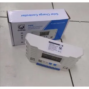 Solarmax 20A Solar Charge Controller – Smart PWM Regulator for 12V/24V Solar Systems. A smart PWM (Pulse Width Modulation) regulator designed to optimize the performance and lifespan of solar power.