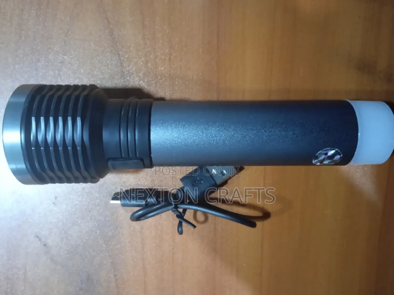 Kamisafe Rechargeable Aluminum Alloy Flashlight – Heavy Duty LED Torch with Long Battery Life. A powerful, durable, and energy-efficient lighting solution designed for home, outdoor, security.