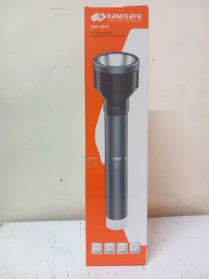 Kamisafe Rechargeable Aluminum Alloy Flashlight – Heavy Duty LED Torch with Long Battery Life. A powerful, durable, and energy-efficient lighting solution designed for home, outdoor, security.