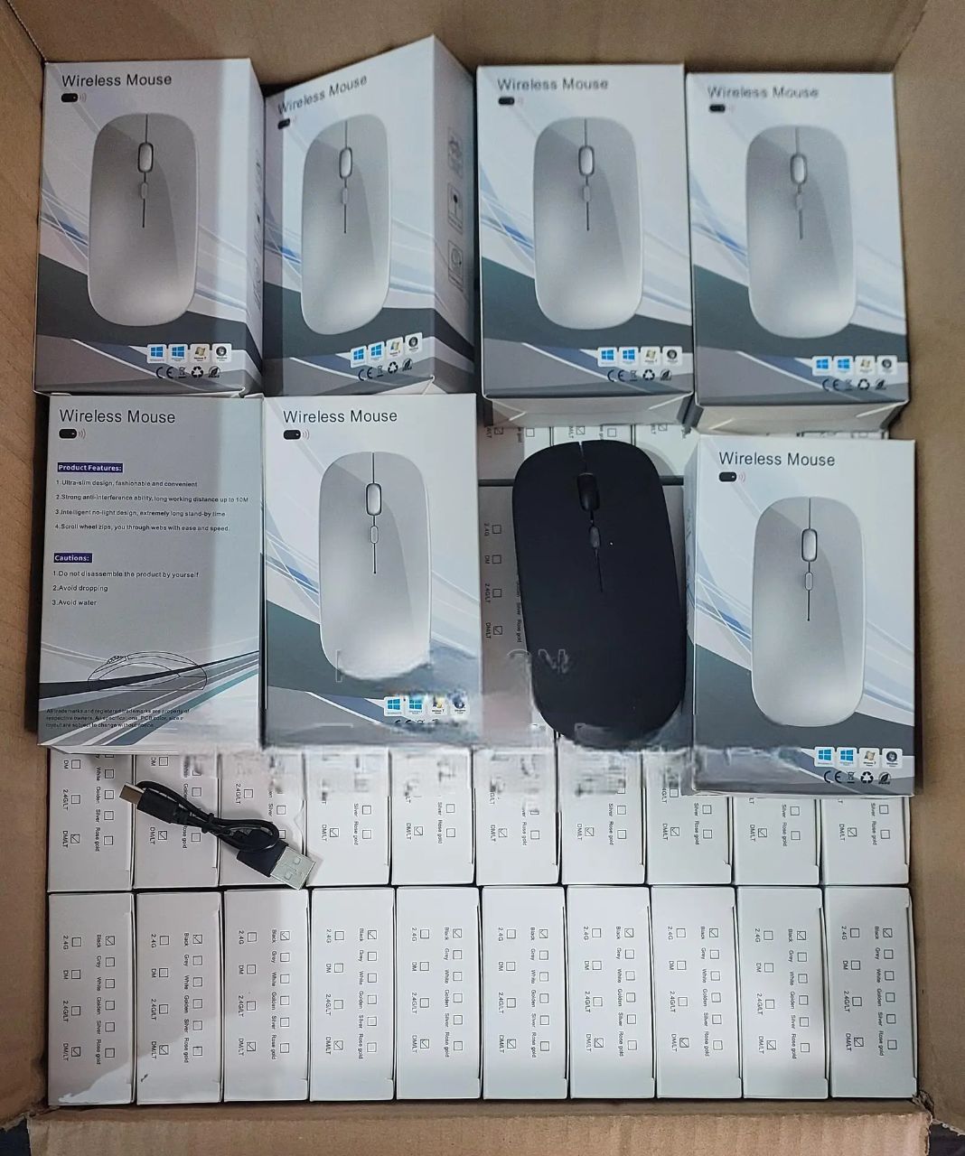 Rechargeable Wireless Mouse – Silent Click, High Precision & Long-Lasting Battery. Designed for smooth navigation, silent operation, and long-lasting performance.