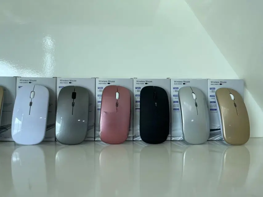 Rechargeable Wireless Mouse – Silent Click, High Precision & Long-Lasting Battery. Designed for smooth navigation, silent operation, and long-lasting performance.