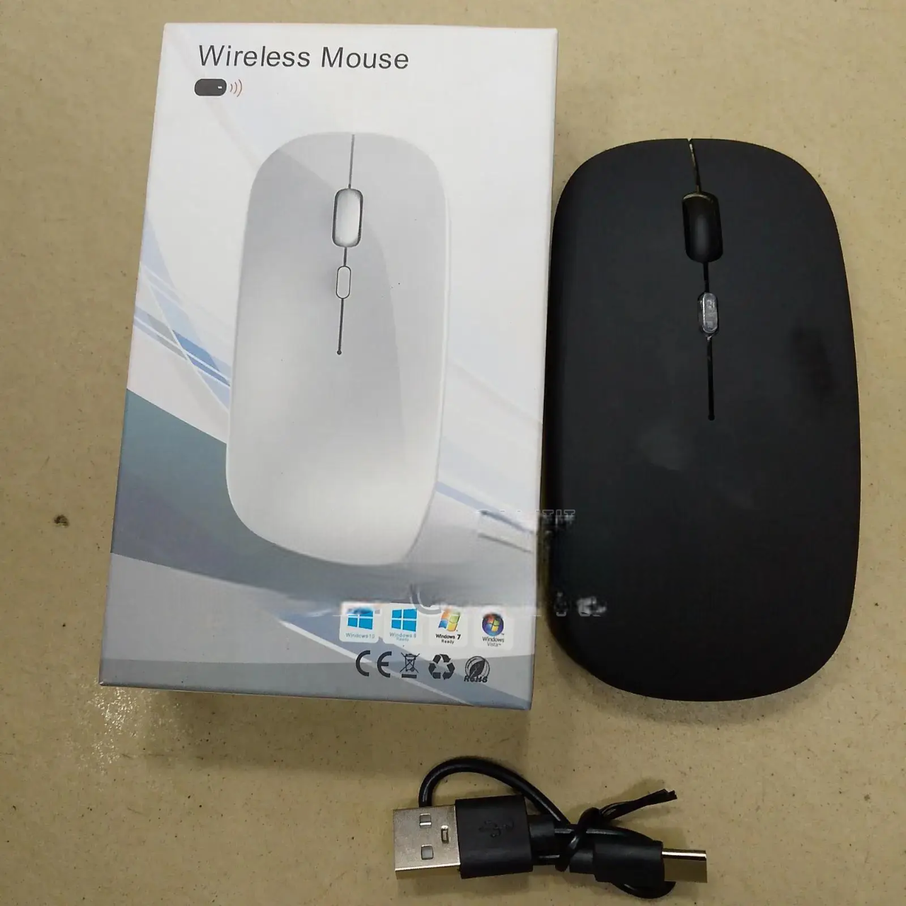 Rechargeable Wireless Mouse – Silent Click, High Precision & Long-Lasting Battery. Designed for smooth navigation, silent operation, and long-lasting performance.