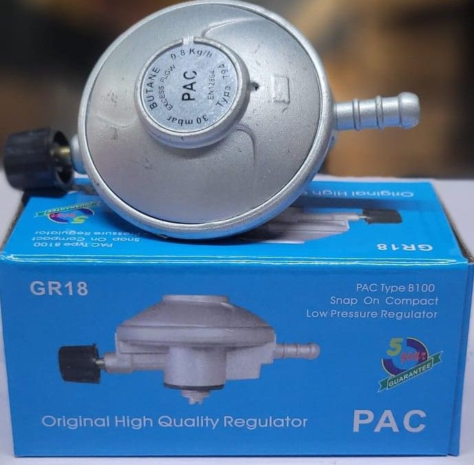 Gas Regulator for 6 Kg LPG Cylinder – Safe, Leak-Proof & Durable Design. Designed to provide safe, stable, and efficient gas pressure control for small LPG cylinders commonly used in homes, bedsitters