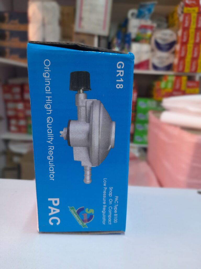 Gas Regulator for 6 Kg LPG Cylinder – Safe, Leak-Proof & Durable Design. Designed to provide safe, stable, and efficient gas pressure control for small LPG cylinders commonly used in homes, bedsitters