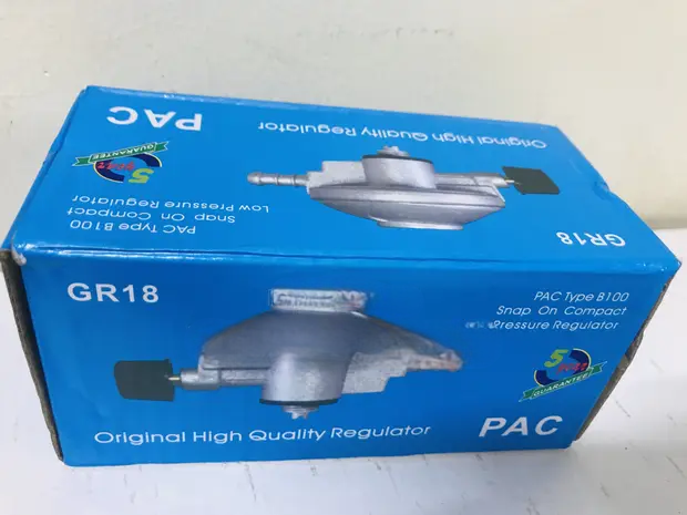 Gas Regulator for 6 Kg LPG Cylinder – Safe, Leak-Proof & Durable Design. Designed to provide safe, stable, and efficient gas pressure control for small LPG cylinders commonly used in homes, bedsitters
