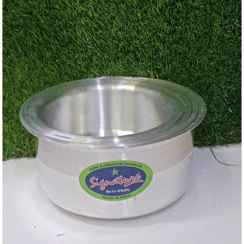 Signature 12/19 (8PCS) Aluminum Sufurias Cooking Pot Set – Heavy Duty Non-Rust Kitchen Cookware with Lids | Silver