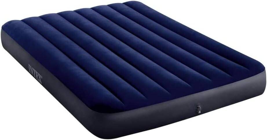 Air Mattress with Free Electric Pump Original Intex DURA-BEAM Standard  – Unmatched Comfort, Multiple Sizes (4x6 ft, 5x6 ft, 6x6 ft)