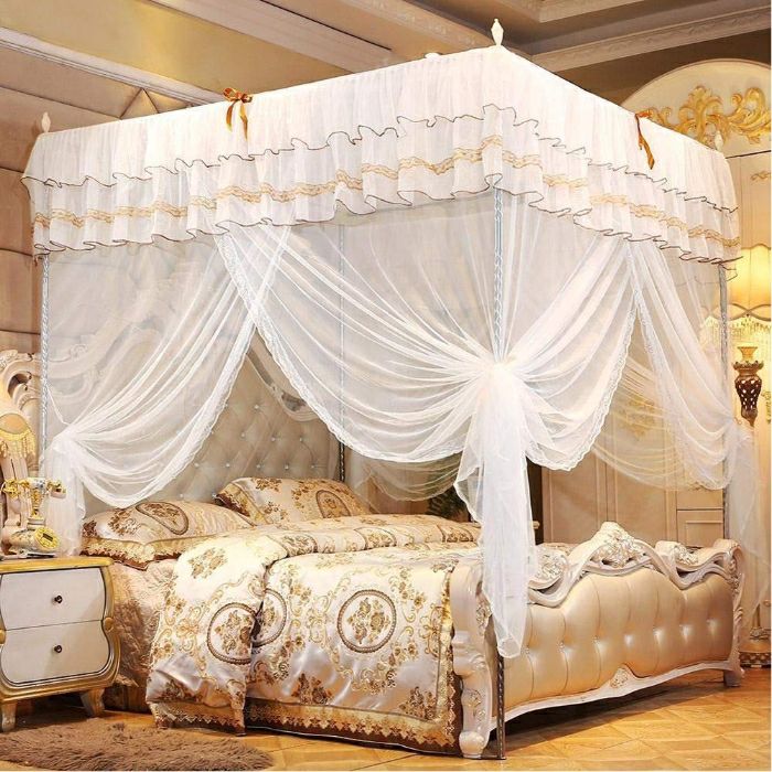 {promotion} Mosquito Net With Metallic Stand / Mosquito net ✨4x6, 5x6,6x6 ▪️Pink, purple, cream and white