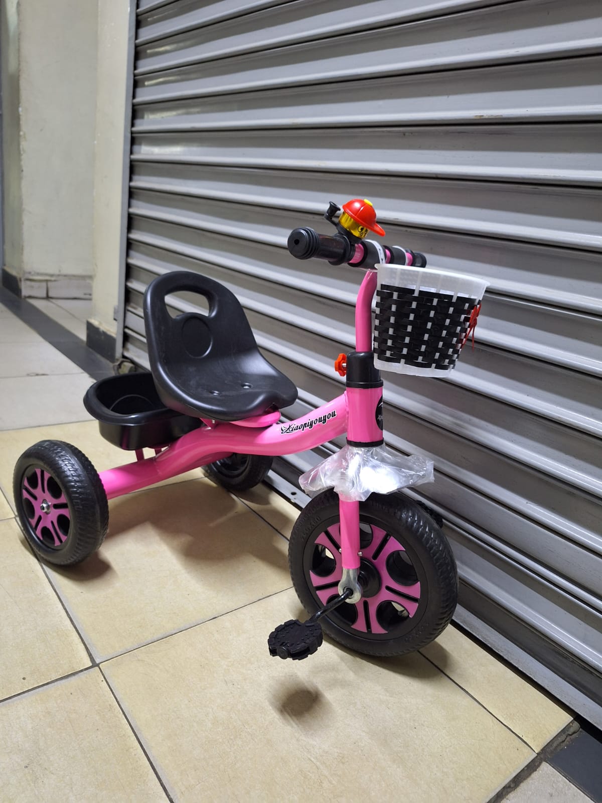tricycle with basket