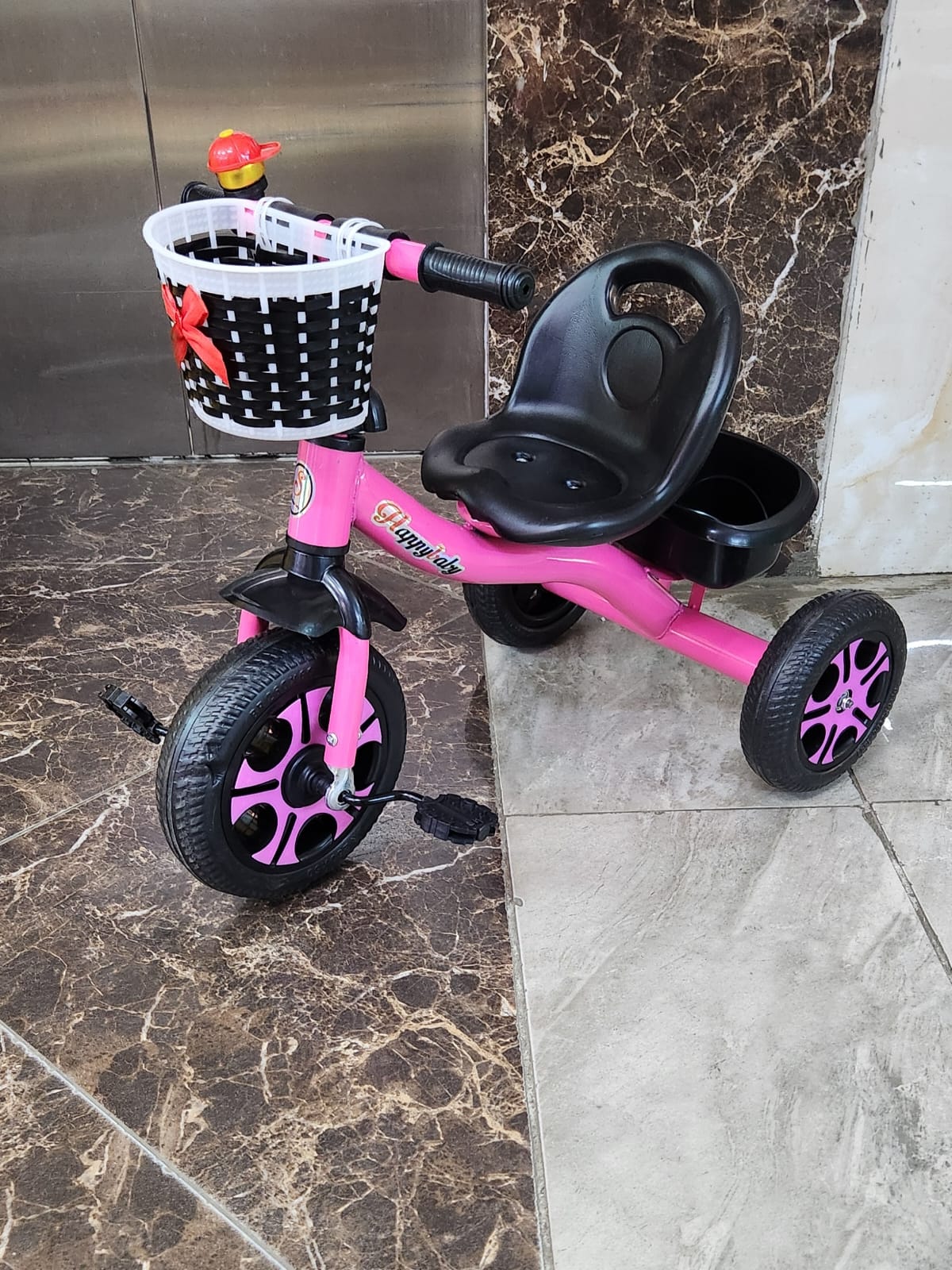 tricycle with basket