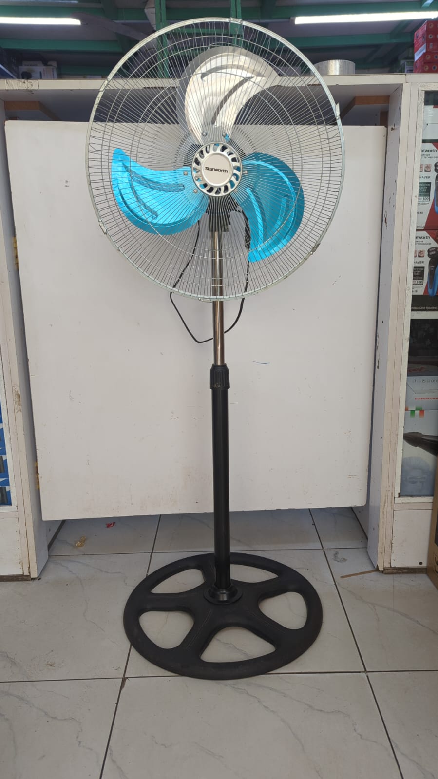 ❄️🏠 Starworth 18" Pedestal Standing Fan – Powerful Air Cooling Fan with Strong Blades, Adjustable Stand & Quiet Operation