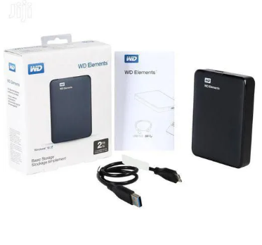 WD Elements USB 3.0 High Speed External Hard Disk Case Self-powered Ultra fast data transfers