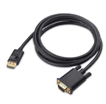 Display Port (DP) To VGA Cable 1.8m-EXCELLENT TRANSMISSION