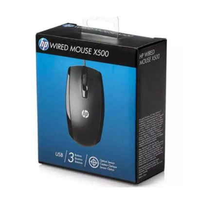 HP WIRED MOUSE X500