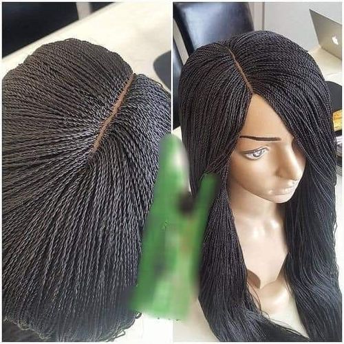 Long twisted wig