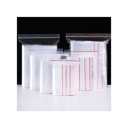 Generic Reusable Ziplock Fridge Bags, 1kg Lock Tight-25Pieces