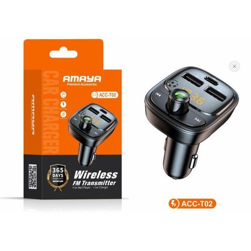 Amaya ACC-T02 Car MP3 Player Car Adapter - Black