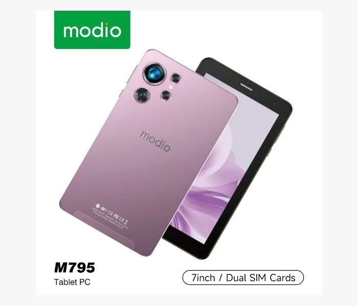 Modio M795 Kids Tablet, 6GB 256GB Wi-Fi Sim Card 7-inch