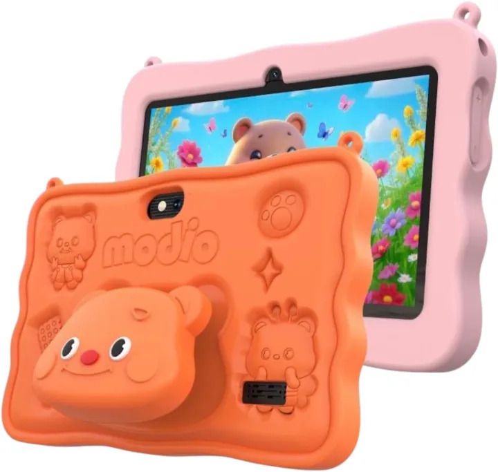 Modio M72,WIFI Only Kids Tablet, 4GB 128GB Wi-Fi Sim Card 7-inch,3,000Mah.