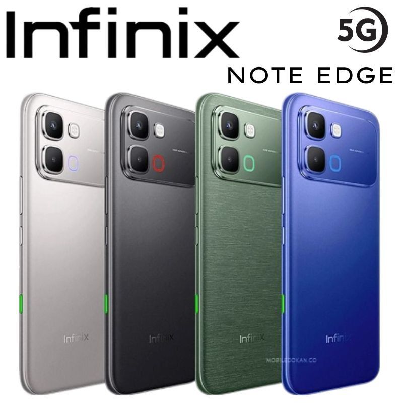 [NEW ARRIVAL] Infinix Note Edge 8GB RAM 256GB ROM 6500mAh Battery 6.78 Inch 120Hz Curved AMOLED 50MP Main Camera OIS Gorilla Glass Protection Smartphone Dimensity 7100 45W Charging Phone Ultra Slim