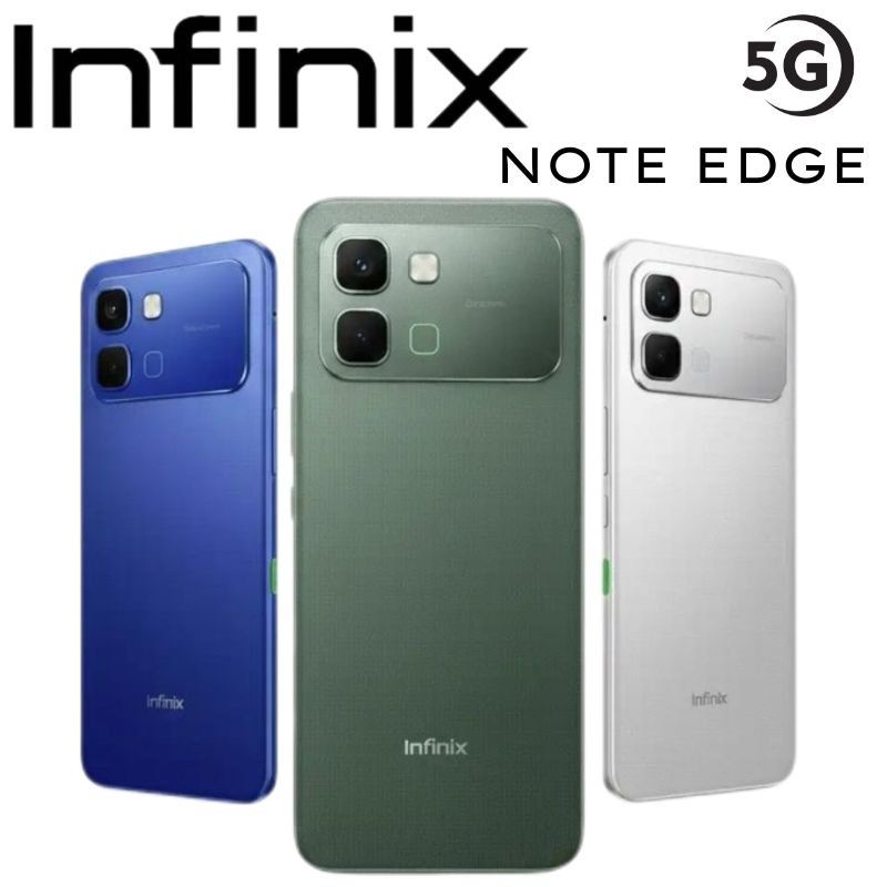 [NEW ARRIVAL] Infinix Note Edge 8GB RAM 256GB ROM 6500mAh Battery 6.78 Inch 120Hz Curved AMOLED 50MP Main Camera OIS Gorilla Glass Protection Smartphone Dimensity 7100 45W Charging Phone Ultra Slim