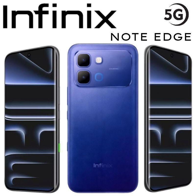 [NEW ARRIVAL] Infinix Note Edge 8GB RAM 256GB ROM 6500mAh Battery 6.78 Inch 120Hz Curved AMOLED 50MP Main Camera OIS Gorilla Glass Protection Smartphone Dimensity 7100 45W Charging Phone Ultra Slim